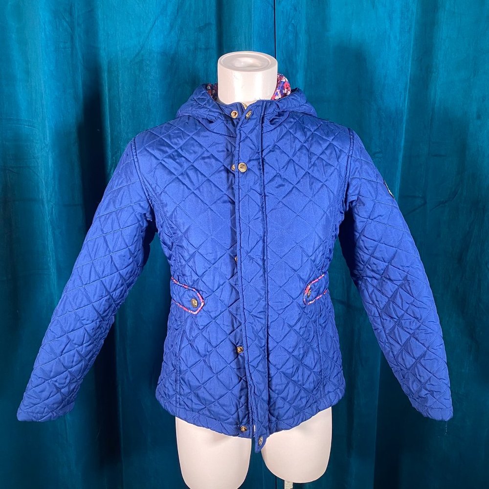 Weatherproof Girls Floral Lined Puffer Jacket